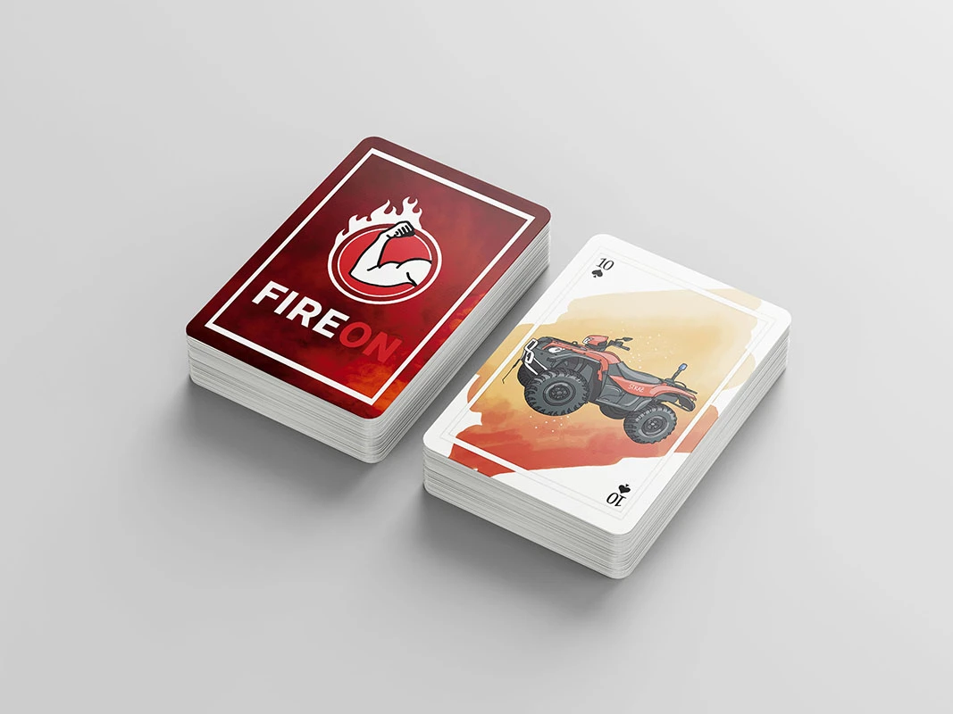 Fireon Playing Cards